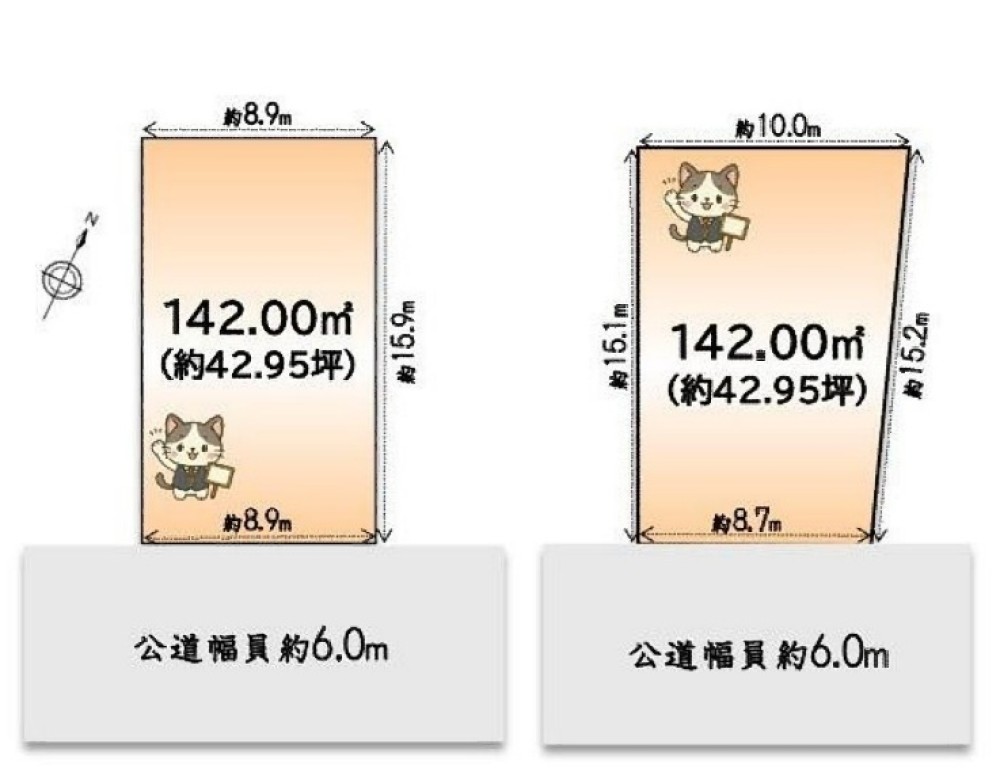春日井市柏井町　全3区画　D区画 画像1