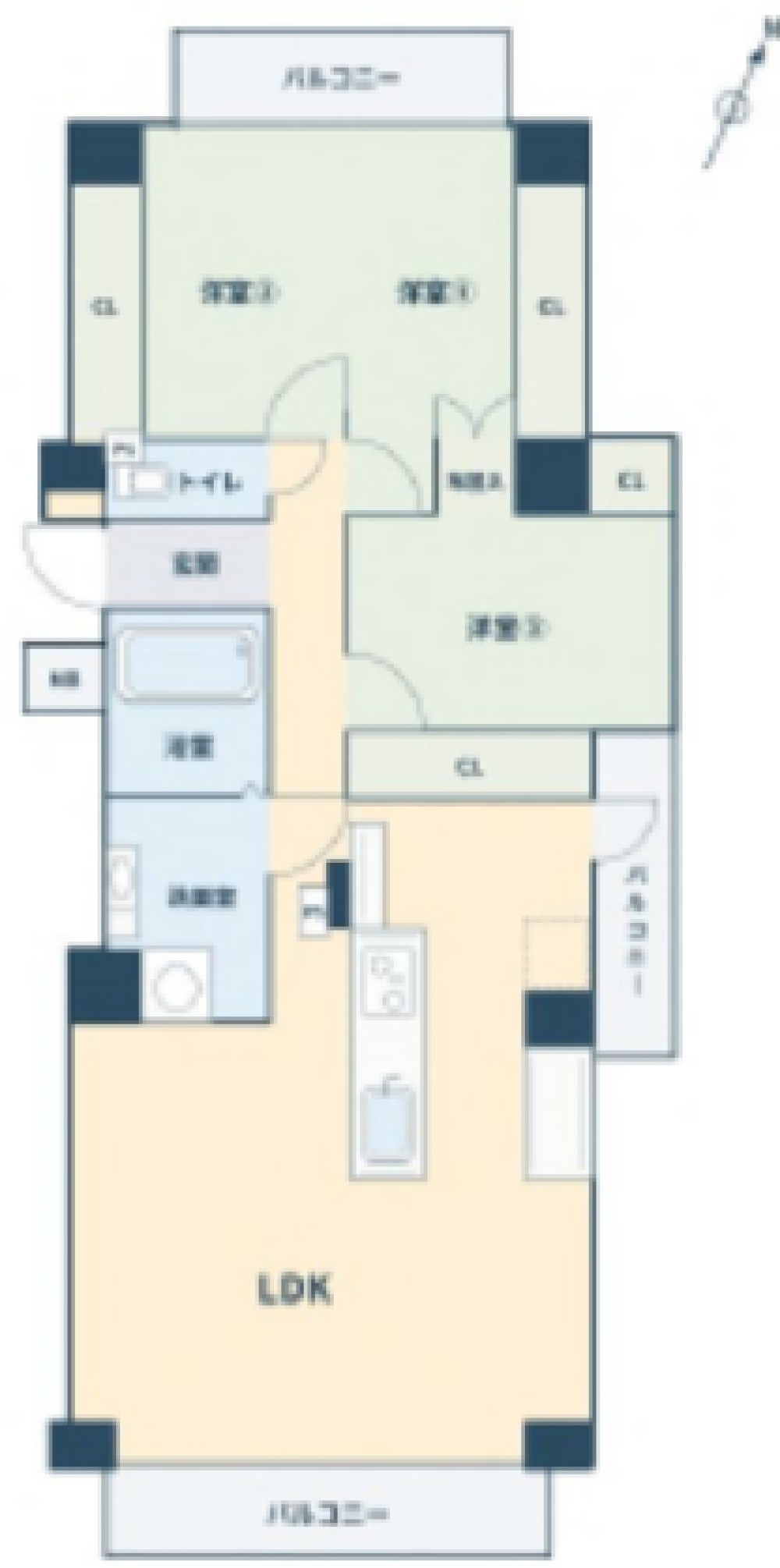 サンシティ上豊田駅南　壱番館 画像1