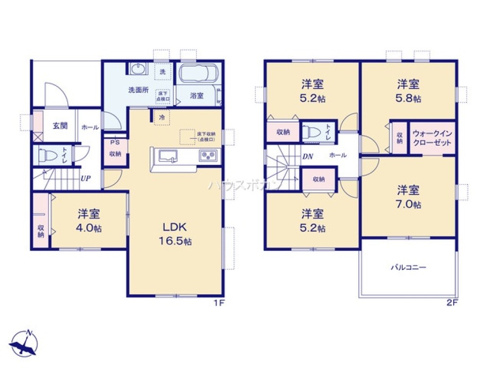 春日井市押沢台四丁目　全2棟　1号棟 画像1