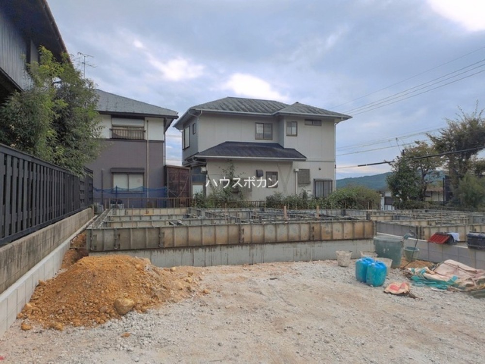 基礎工事中の建築現場です。