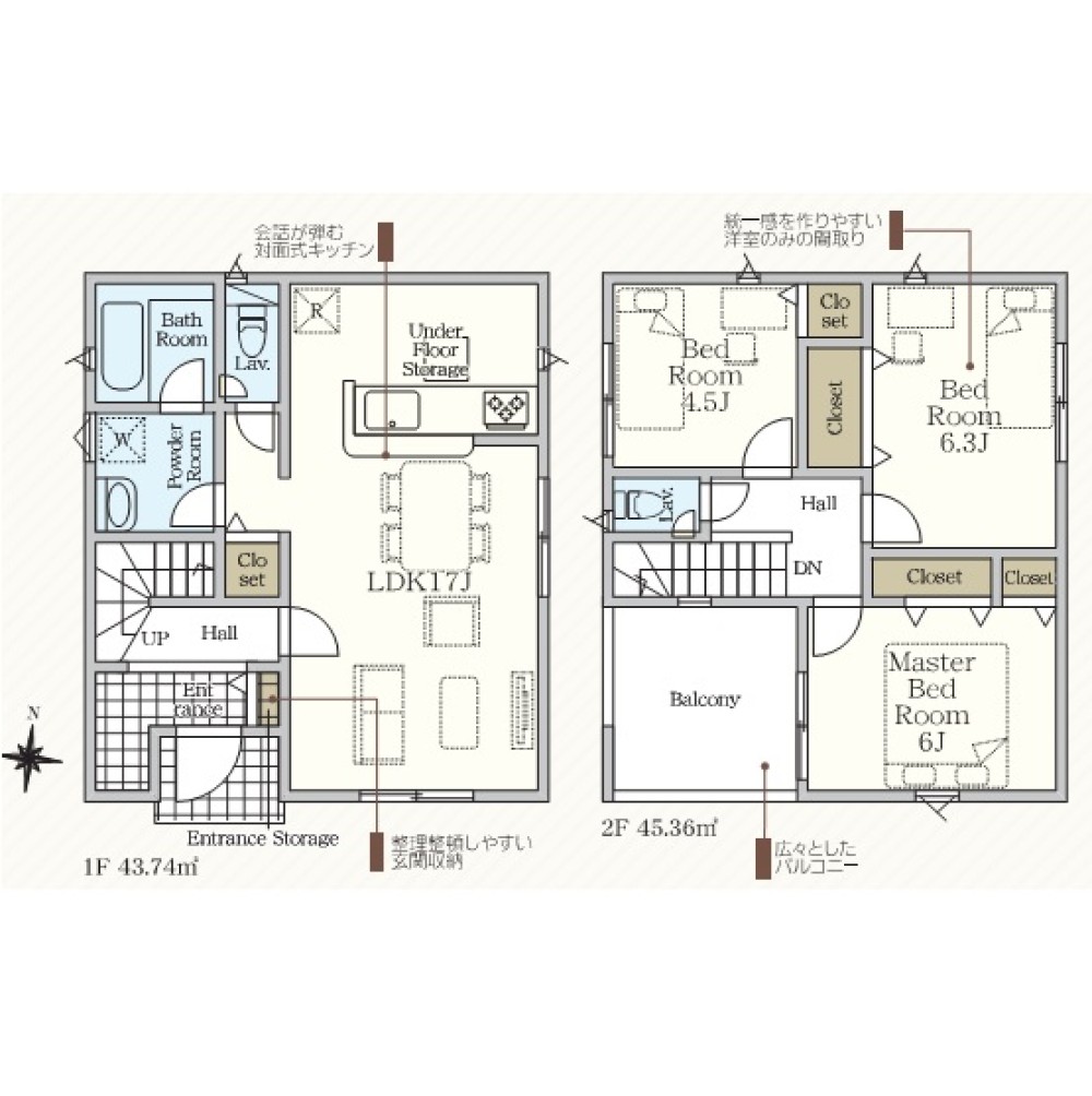 岡崎市若松町　第4　全3棟　3号棟 画像2