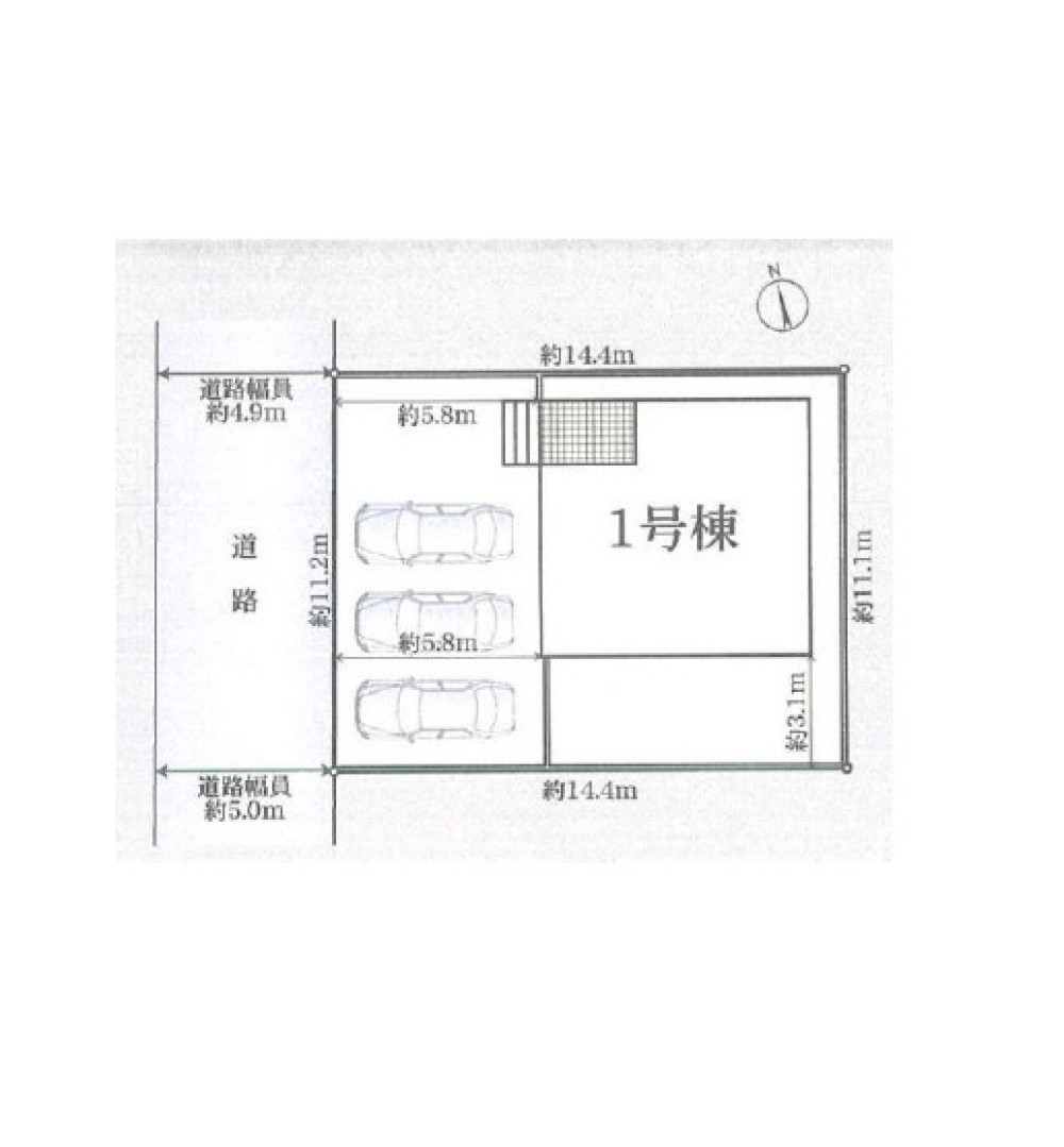 西尾市一色町　第28　全1棟　1号棟 画像1