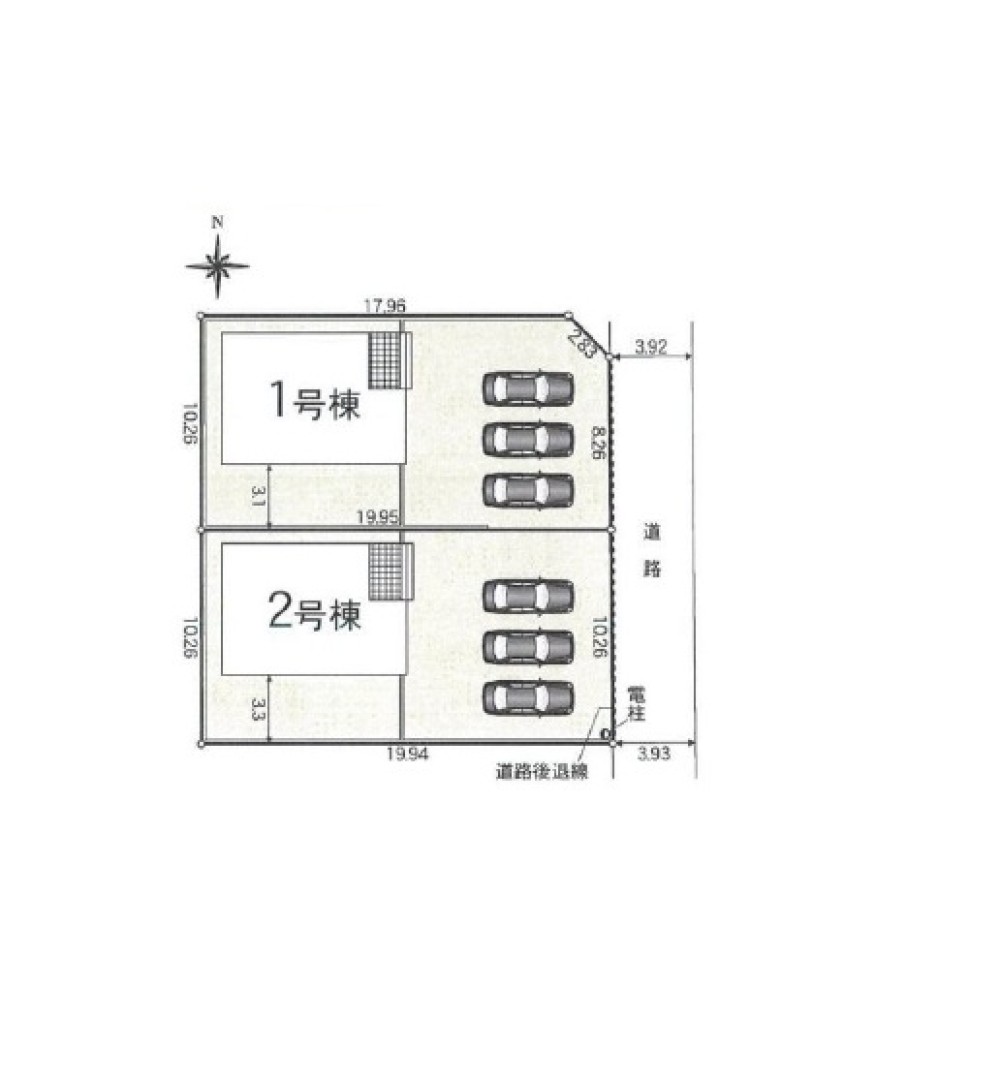 西尾市吉良町　第3　全2棟　2号棟 画像1