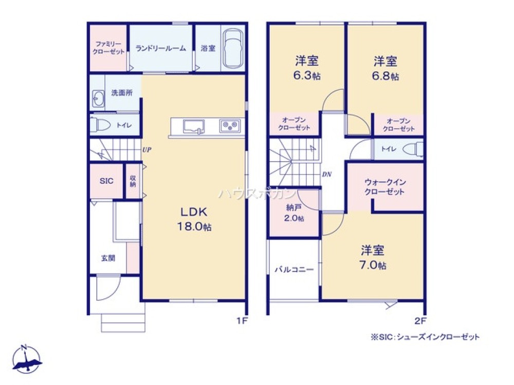 西尾市熊味町　Ⅱ期　全2棟　A棟 画像2