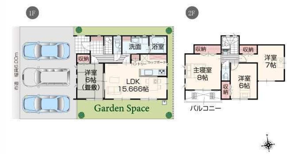 豊橋市東岩田二丁目　全8棟　4号棟 画像2