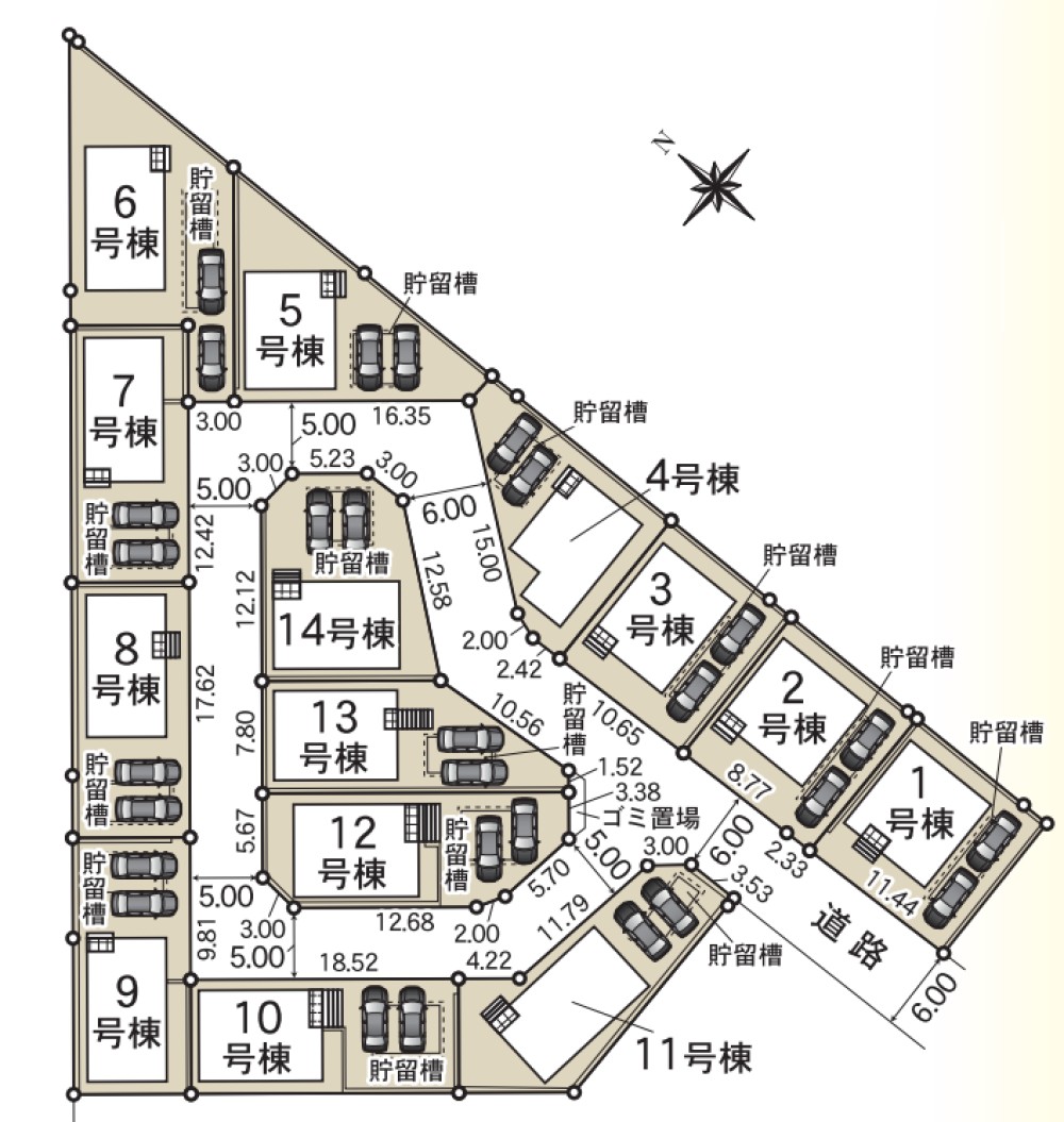 小牧市本庄第8　全14棟　12号棟 画像2