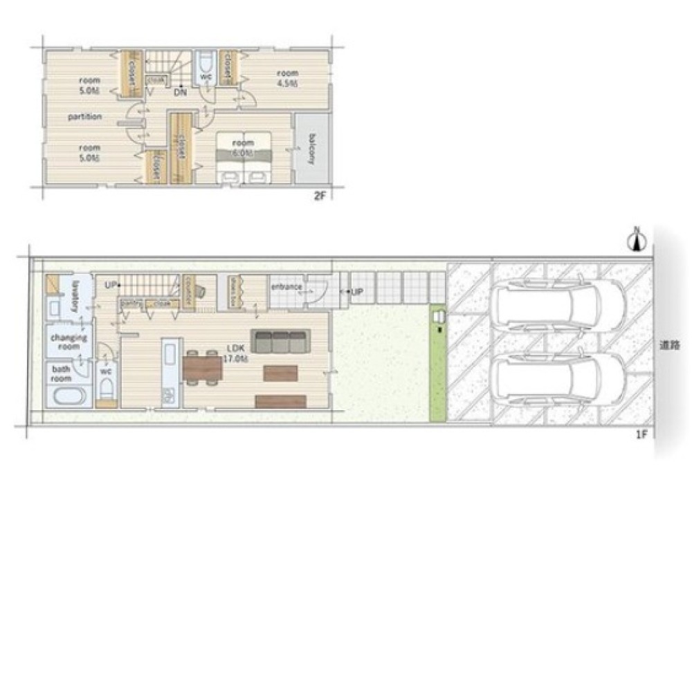 一宮市大和町　5期　全10区画　1号地 画像2