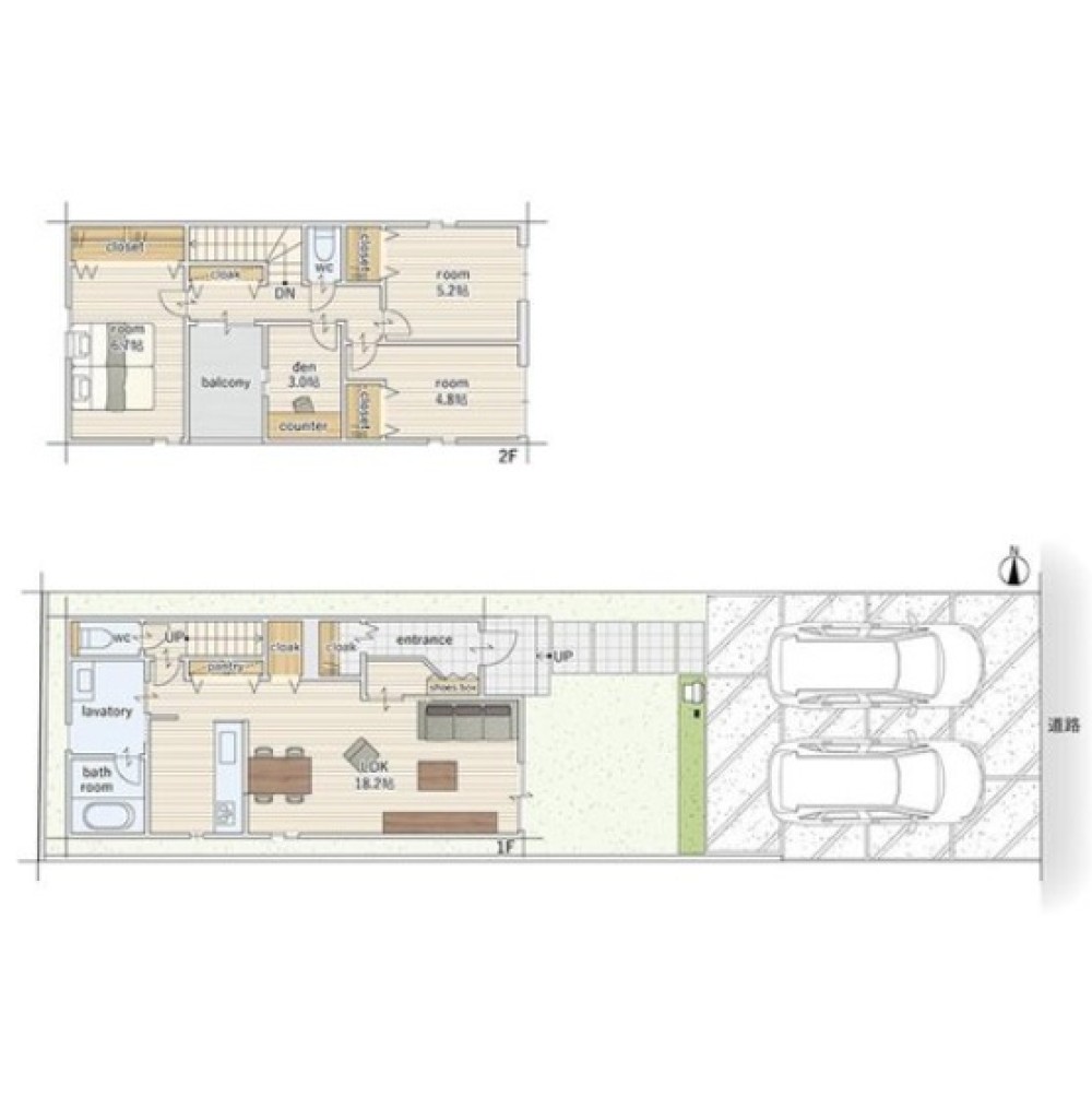一宮市大和町　5期　全10区画　2号地 画像2