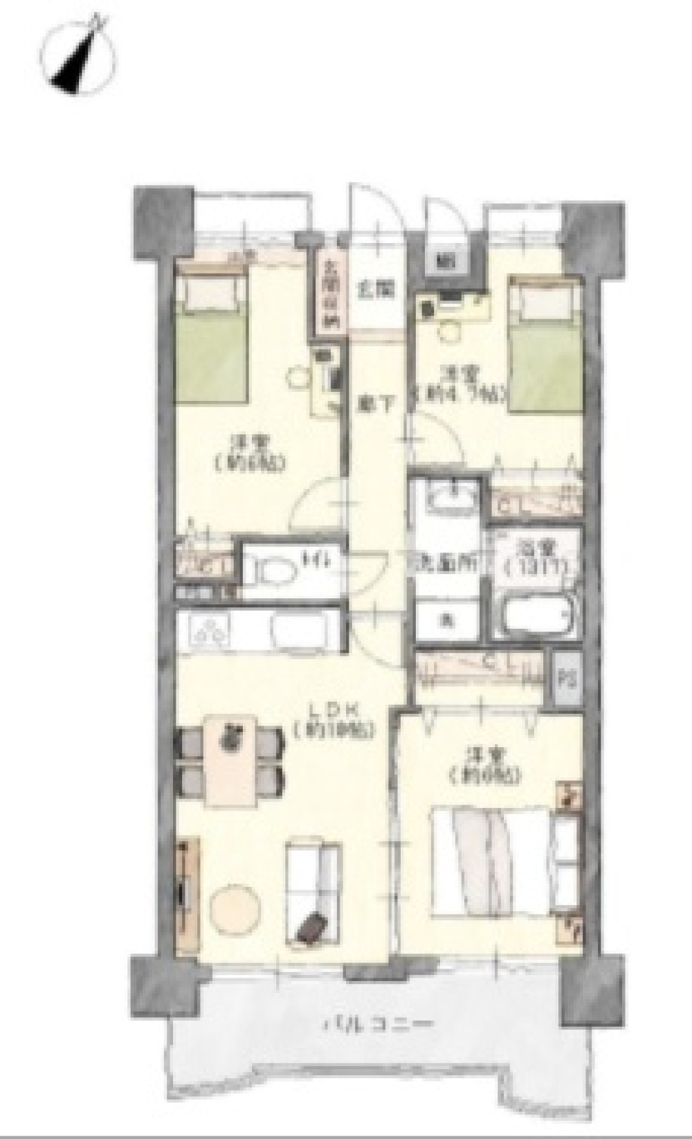 ライオンズマンション晴丘町 画像1