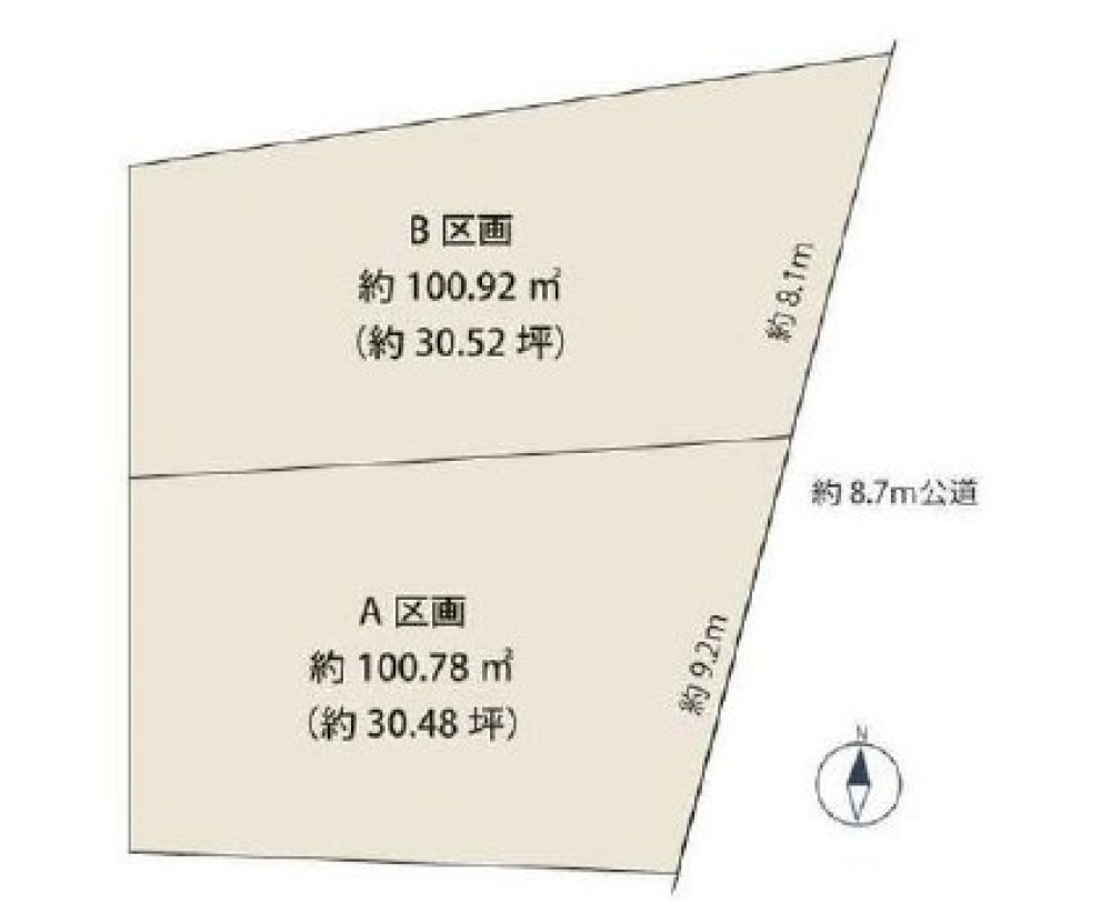 東郷町春木　全2区画　B区画 画像4