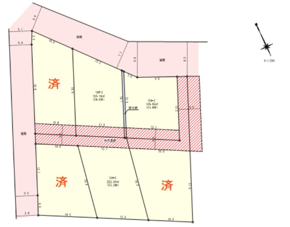 豊橋市南大清水町　全3区画　2号地 画像1
