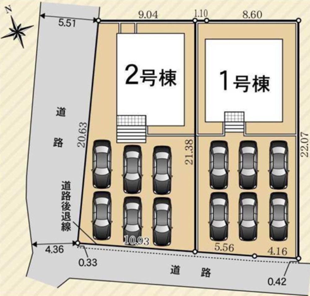 豊橋市下条西町　第2　全2棟　2号棟 画像2