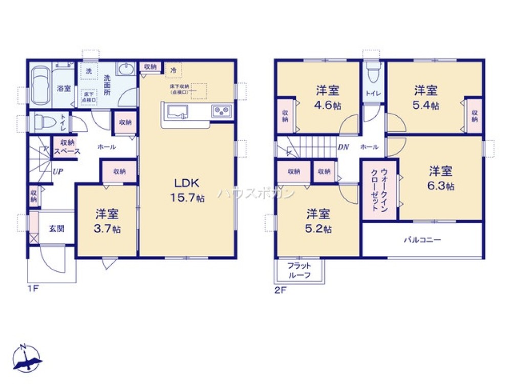 岐阜市東鶉　全6棟　4号棟 画像2