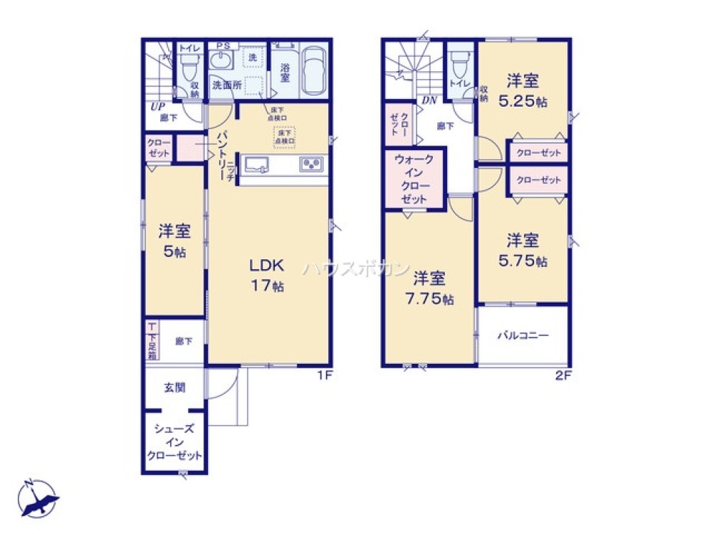 小牧市間々原新田4期　全3棟　3号棟 画像1