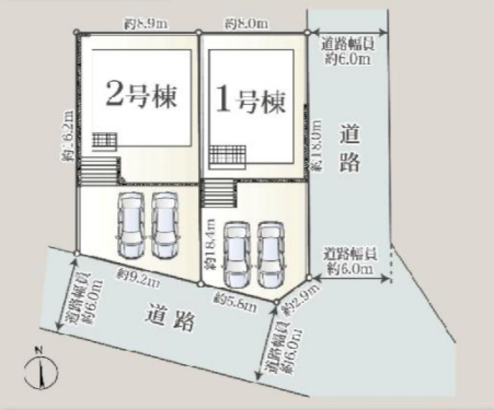 春日井市高座町第1　全2棟　2号棟 画像2