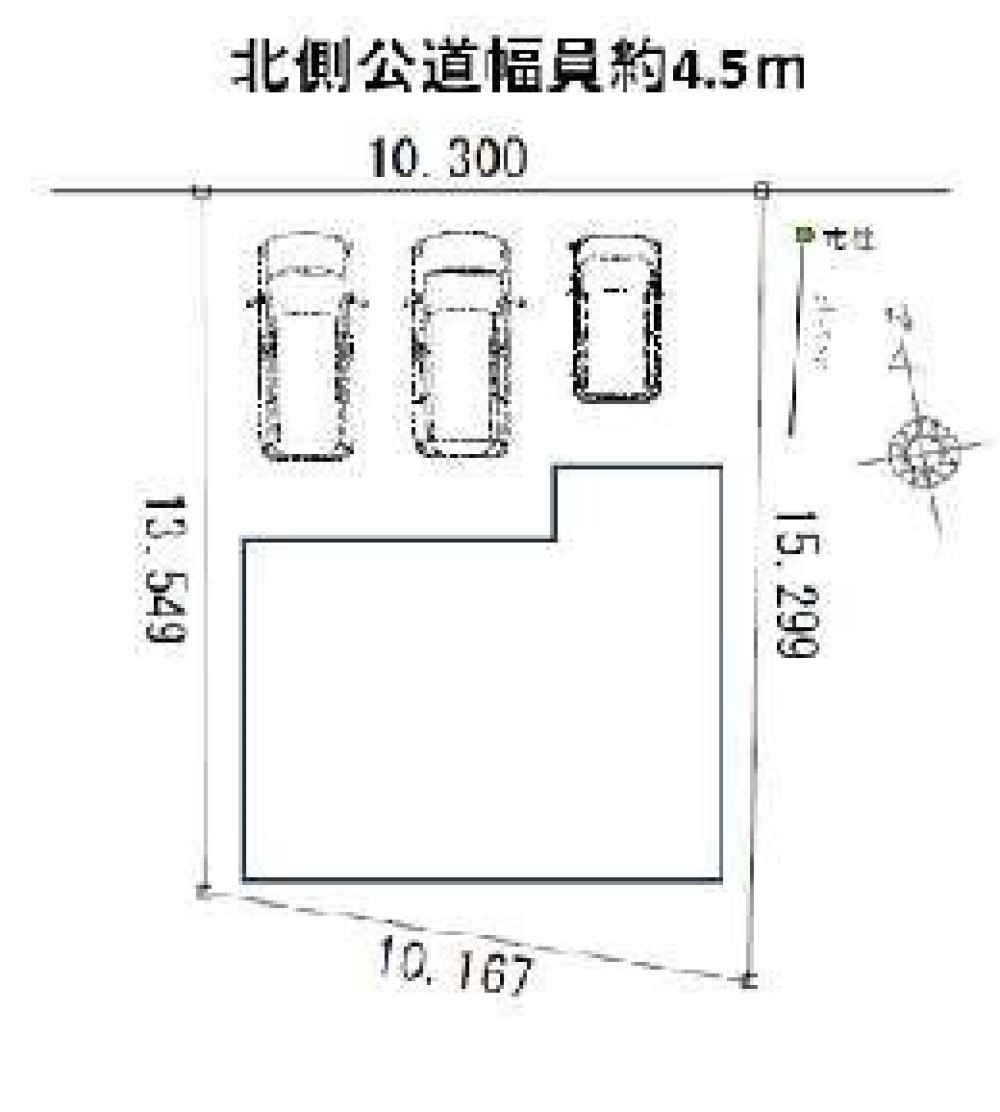 西尾市下町　第3　全1棟 画像1