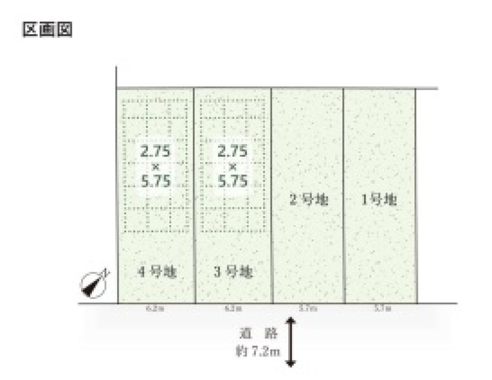 名古屋市中村区宿跡町　3期　全4区画　4号地 画像1