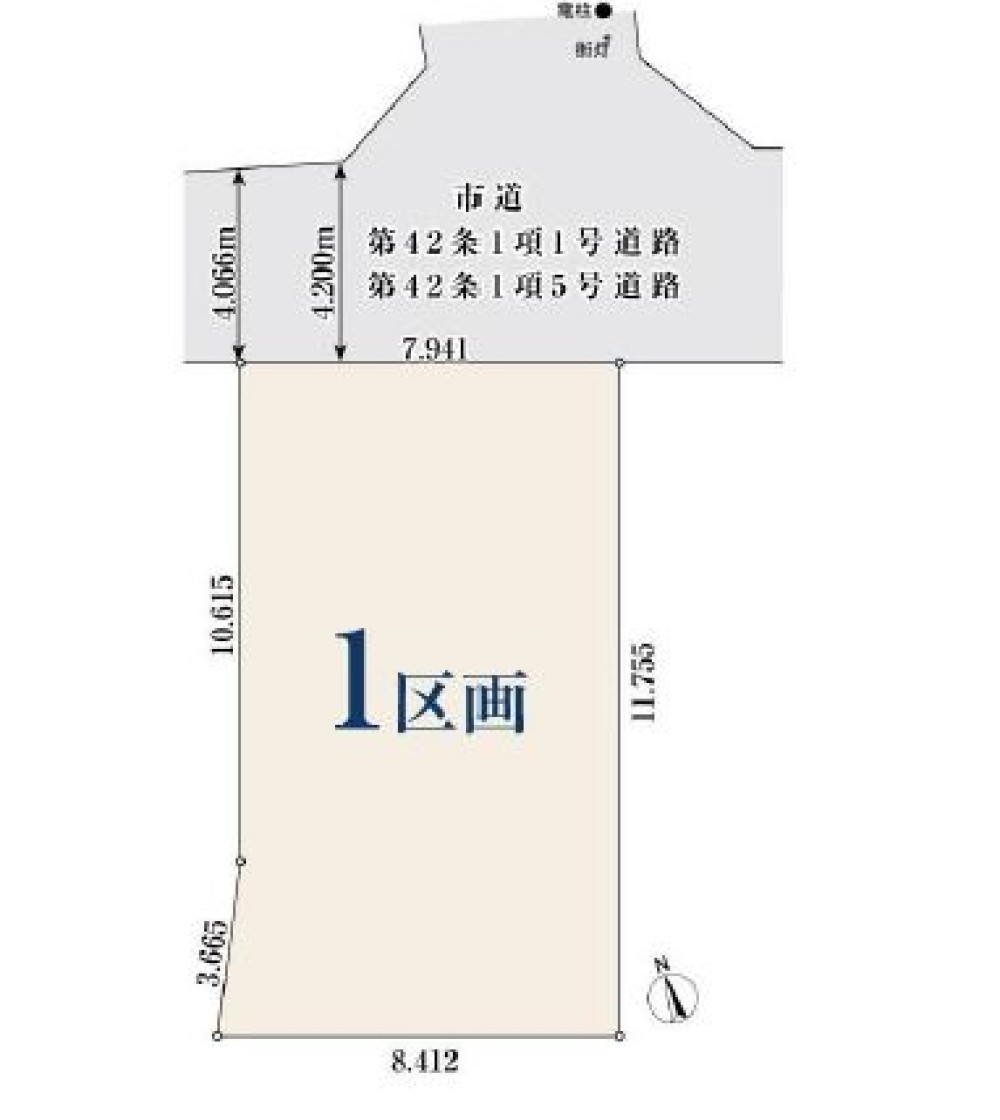 名古屋市天白区平針五丁目　全1区画 画像1