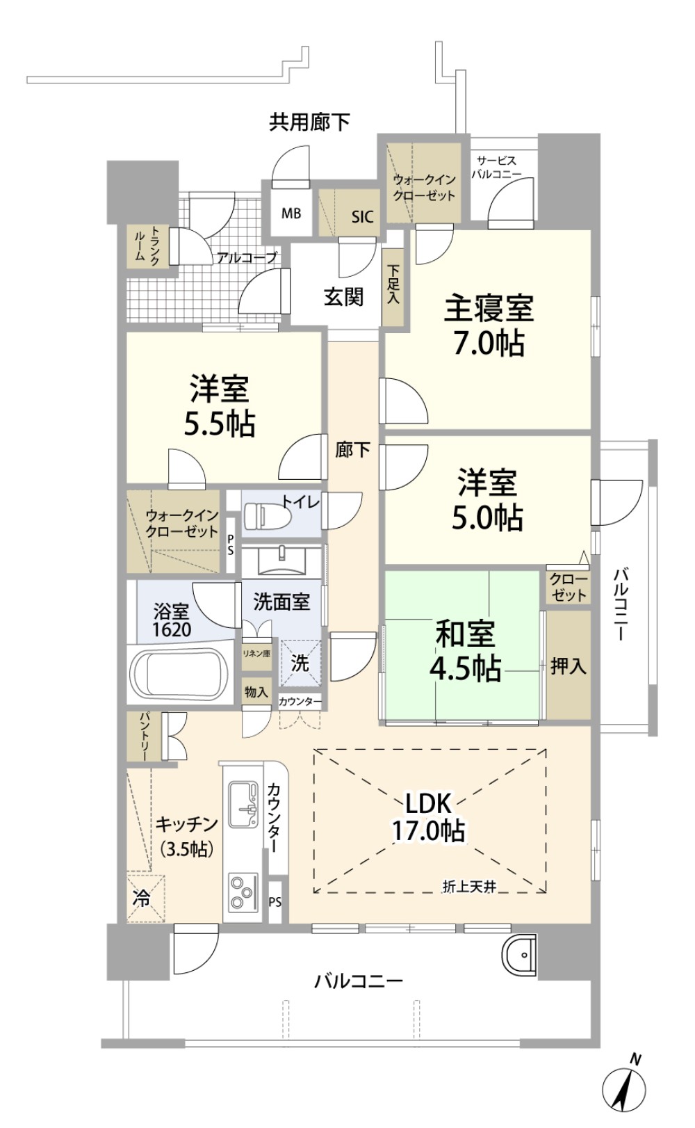 レゾンシティ田中町 画像8