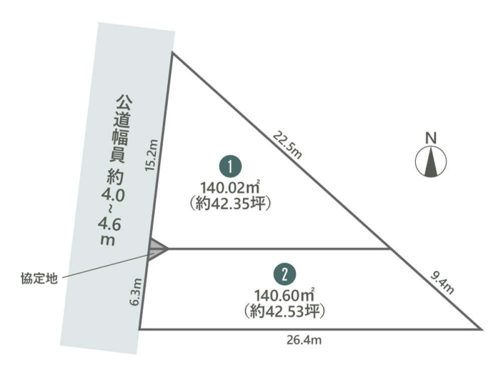岡崎市伊賀町　全2区画　2号地 画像5