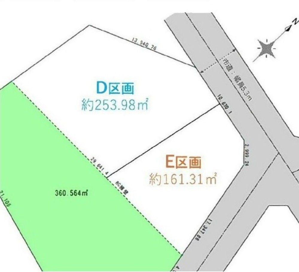 名古屋市守山区下志段味五丁目　E区画 画像1