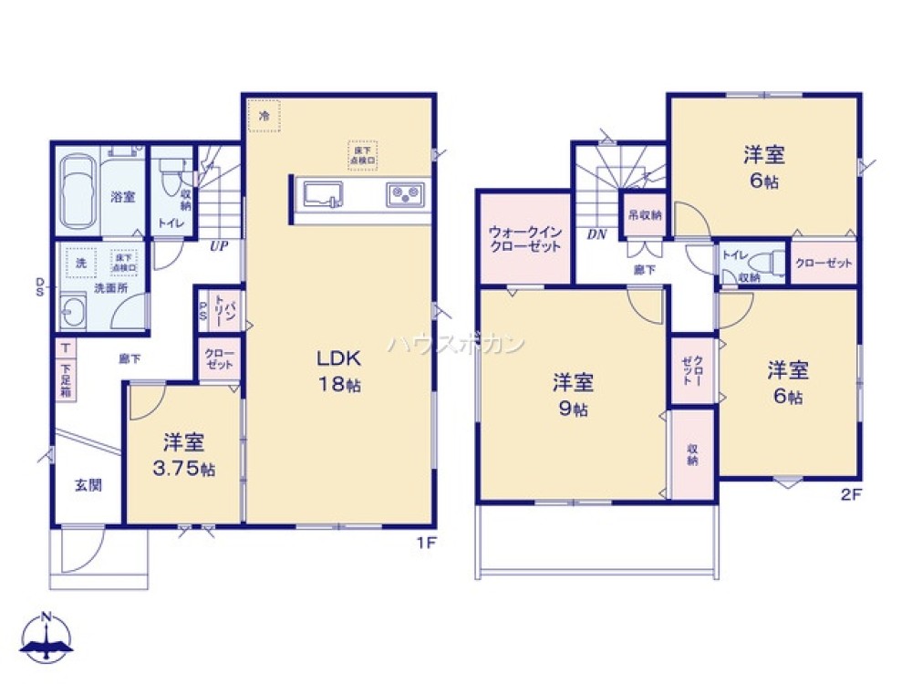 小牧市岩崎2期　全10棟　1号棟 画像1