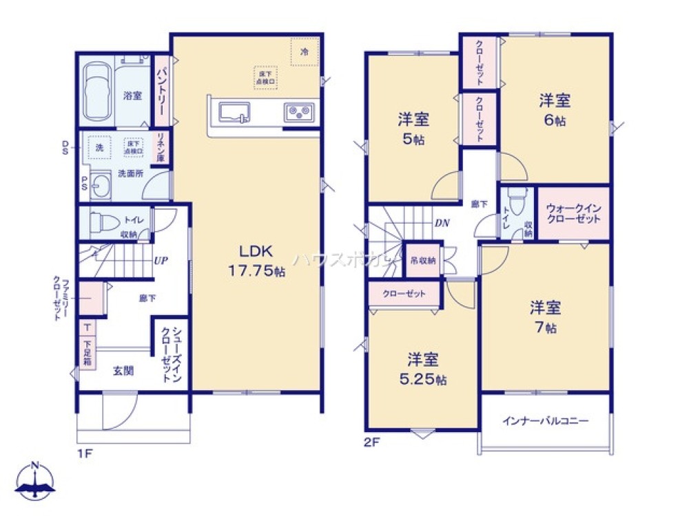 小牧市岩崎2期　全10棟　2号棟 画像1