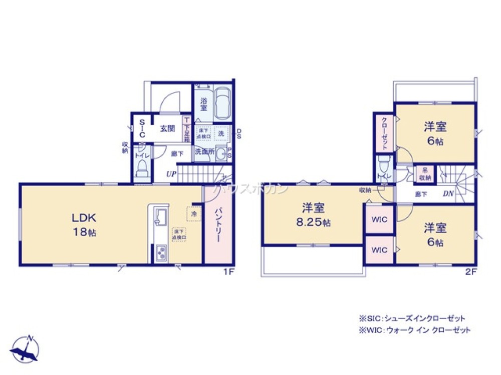 小牧市岩崎2期　全10棟　8号棟 画像1