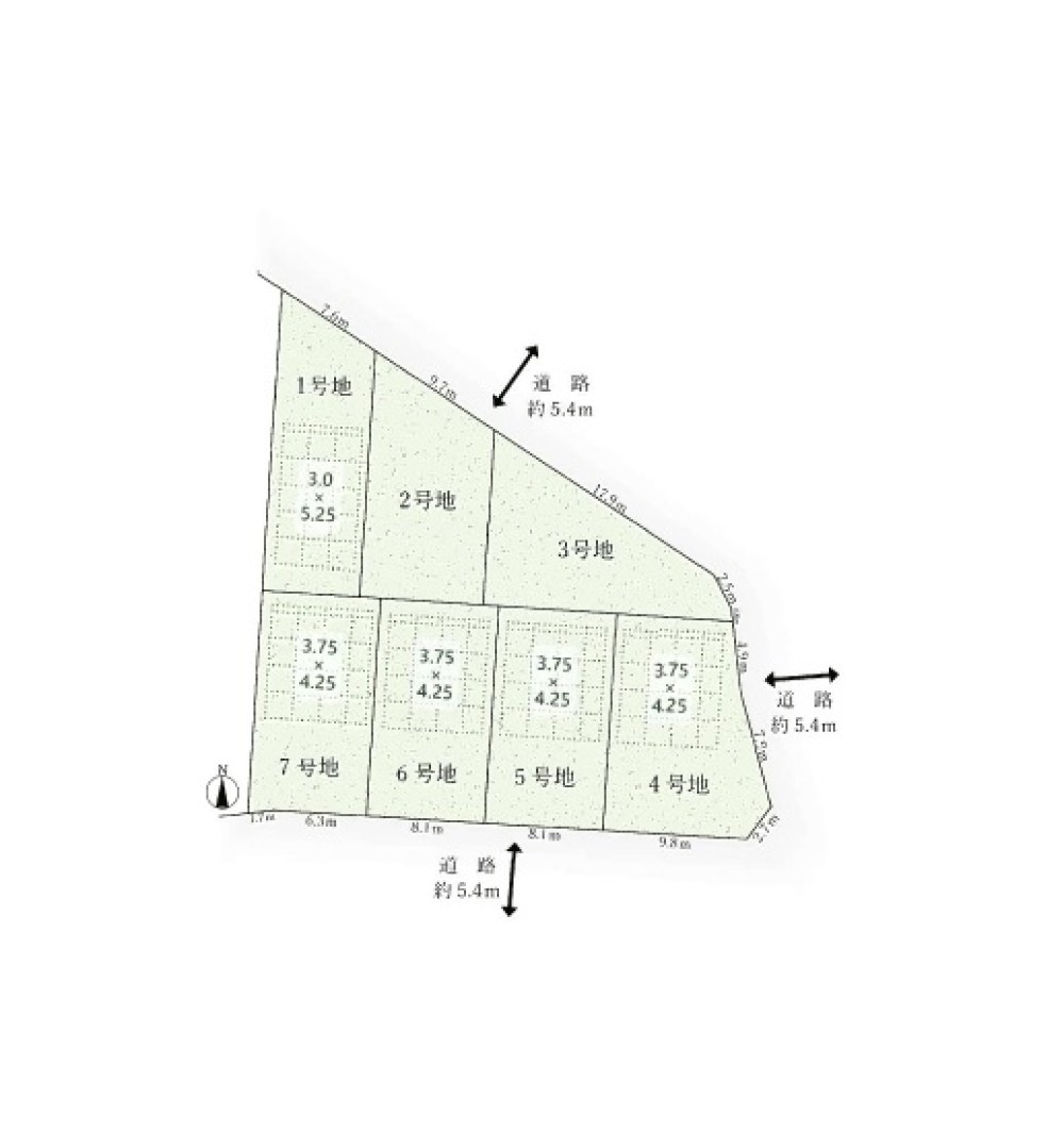 名古屋市中村区日比津町　4期　全7区画　5号地 画像1