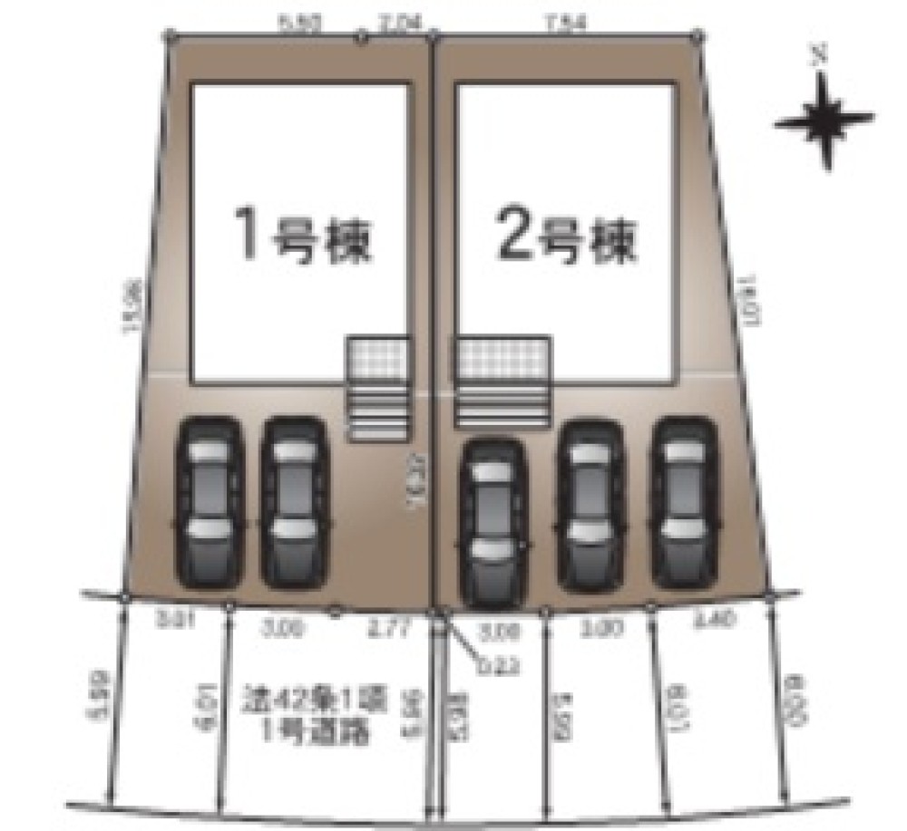瀬戸市八幡台三丁目　第9　全2棟　2号棟 画像1
