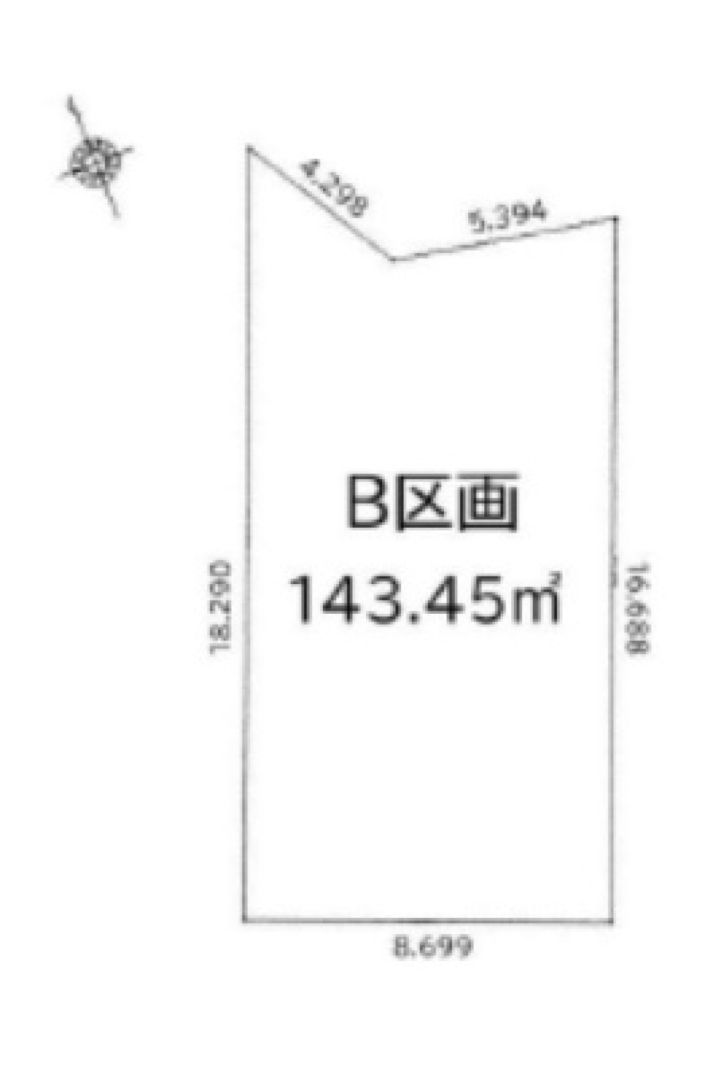 尾張旭市柏井町弥栄　B区画 画像1