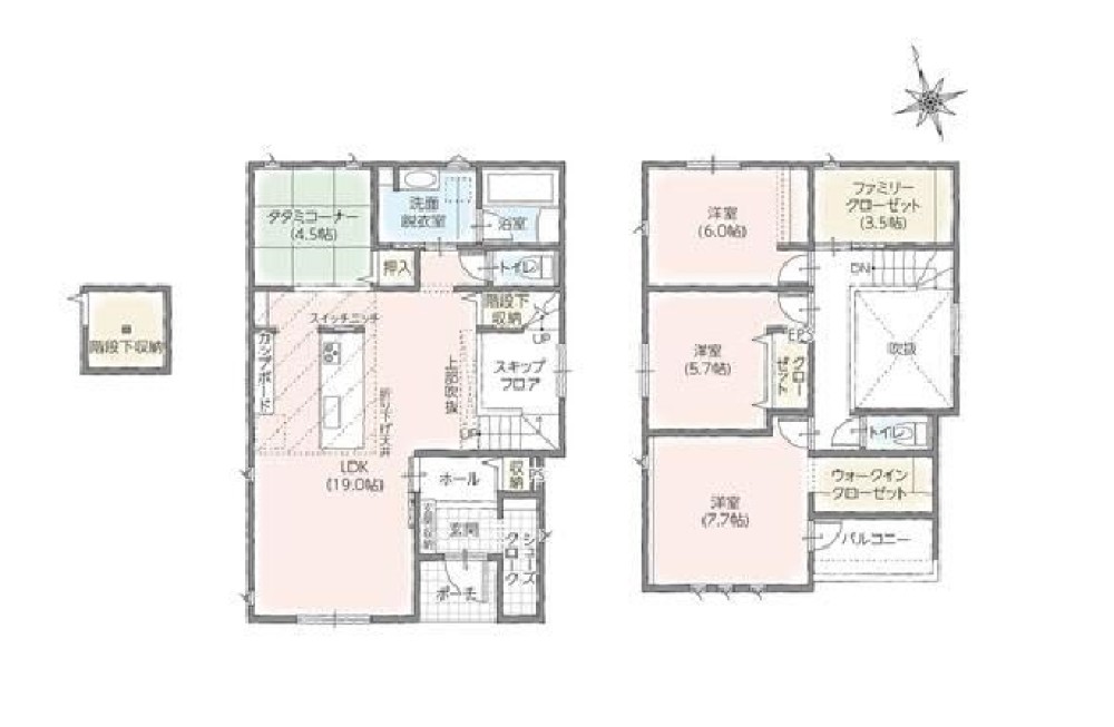 西尾市市子町　全2棟　1号棟 画像2