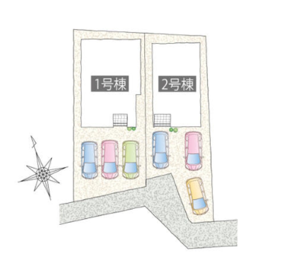 西尾市市子町　全2棟　2号棟 画像1