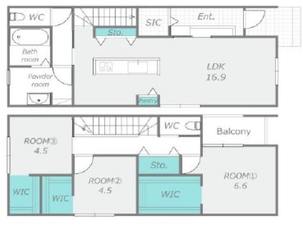 西尾市寄住町　全3棟　A棟 画像2