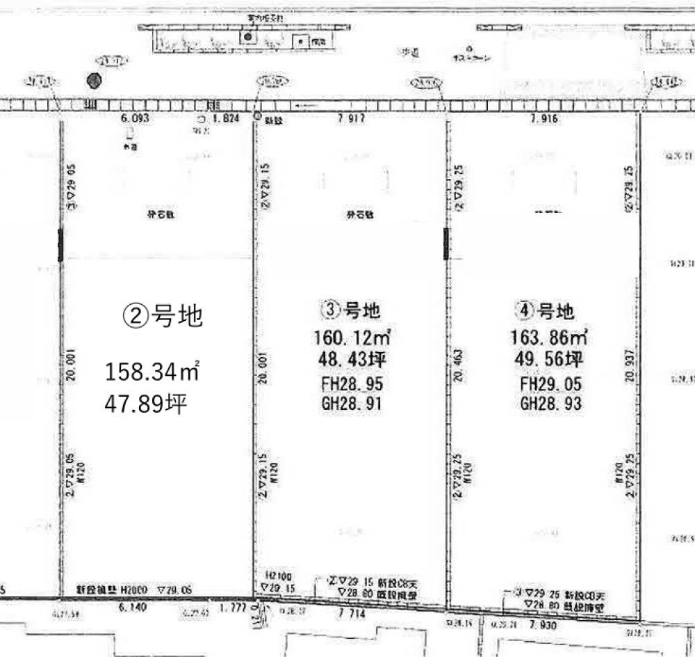 豊橋市多米西町　全4区画　2号地 画像1