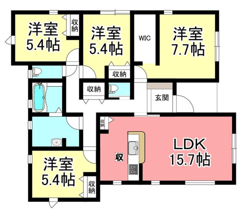 豊橋市大崎町　全2棟　1号棟 画像1