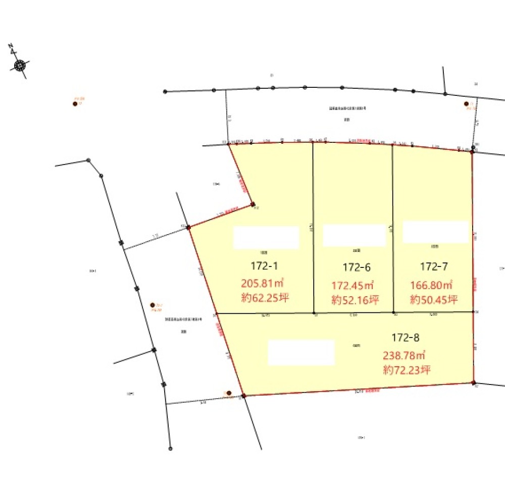 豊田市西中山町　全4区画　4区画 画像1
