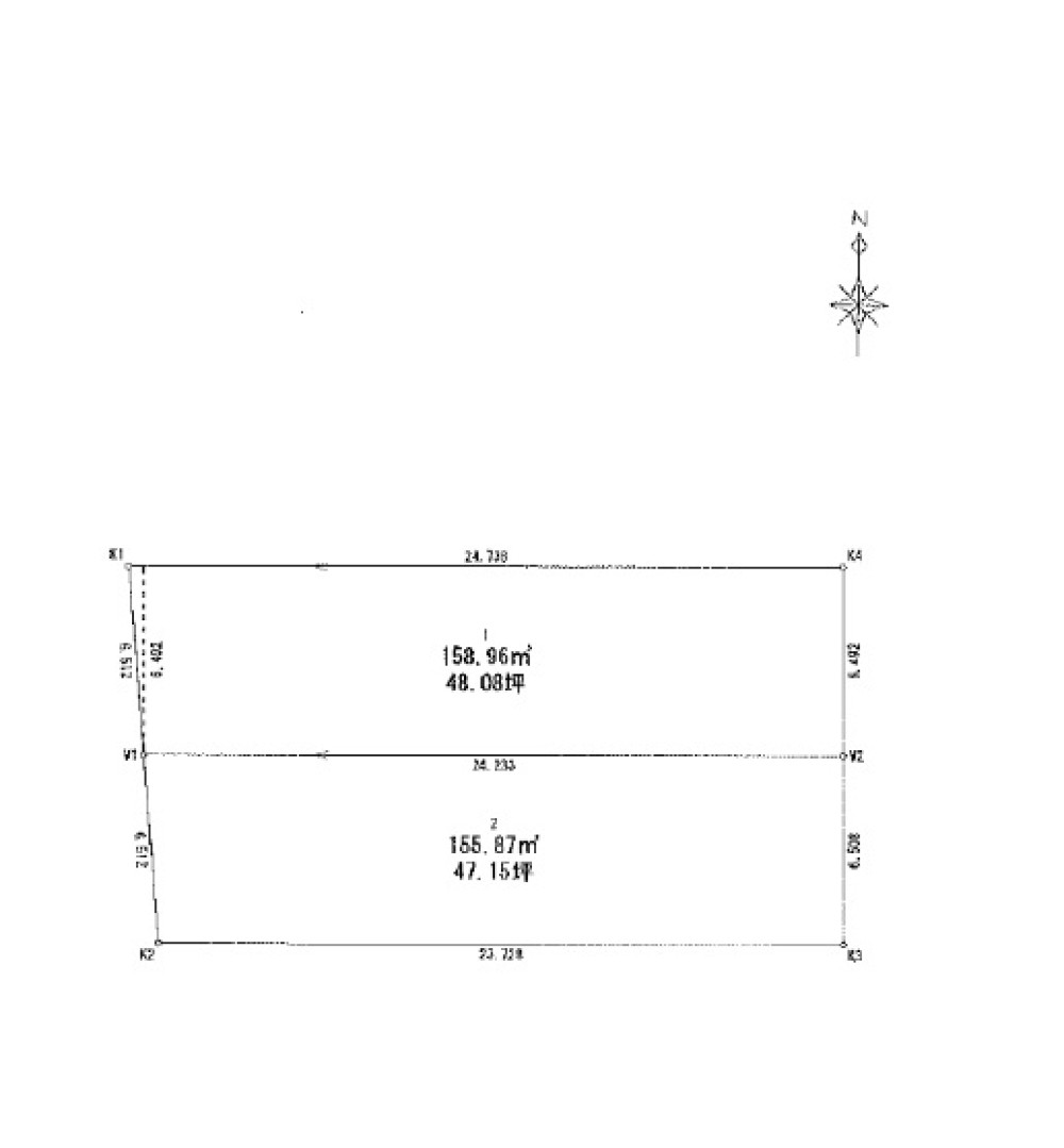 名古屋市天白区原五丁目　18期　全2区画　1号地 画像1