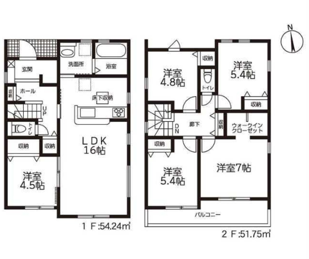 豊橋市東小鷹野一丁目60期　全4棟　3号棟 画像2