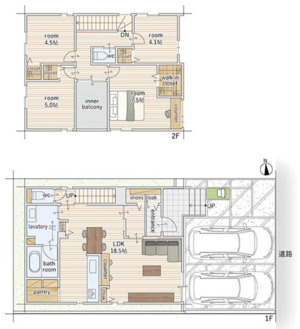 名古屋市中川区万場四丁目　9期　全4棟　2号地 画像2