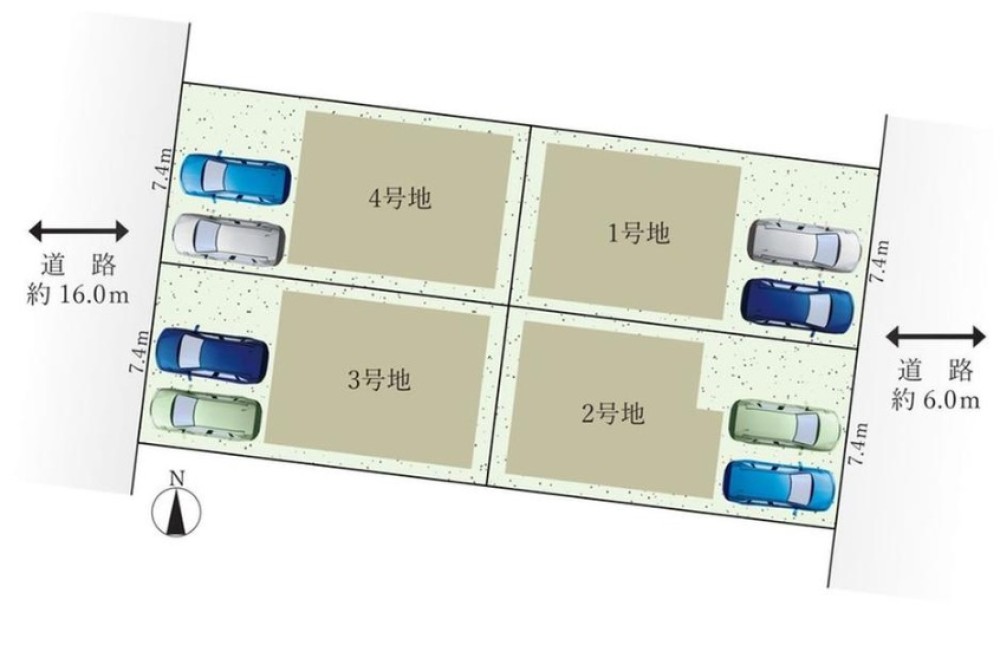 名古屋市中川区万場四丁目　9期　全4棟　2号地 画像1