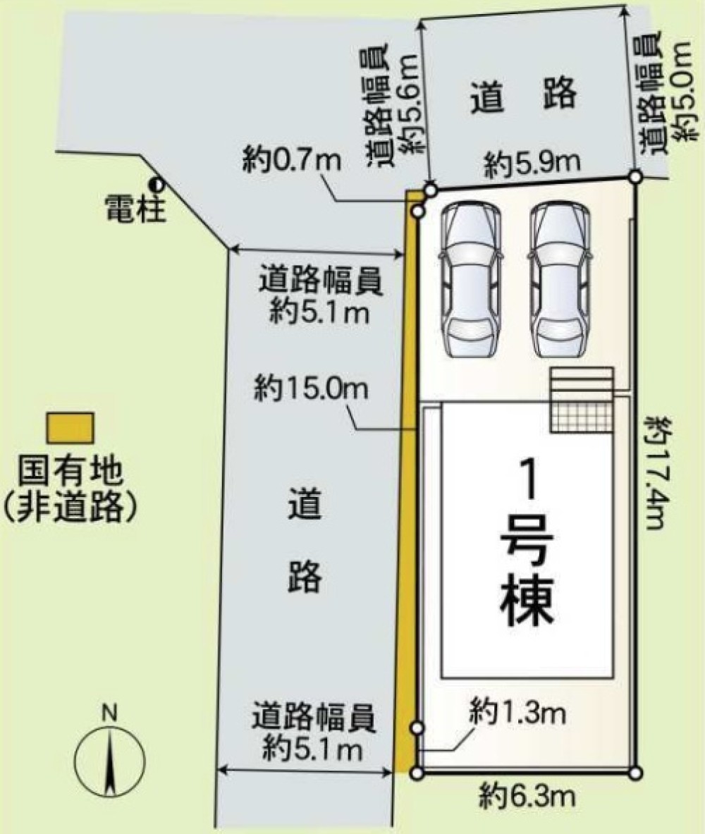 岐阜市上川手　第5　全1棟 画像1