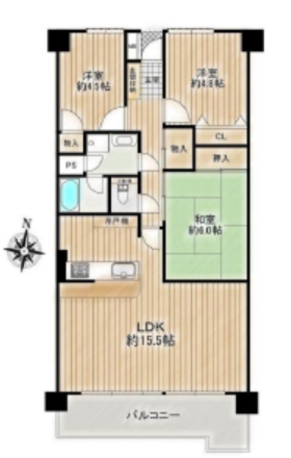 ユートピア小豆坂弐番館 画像3