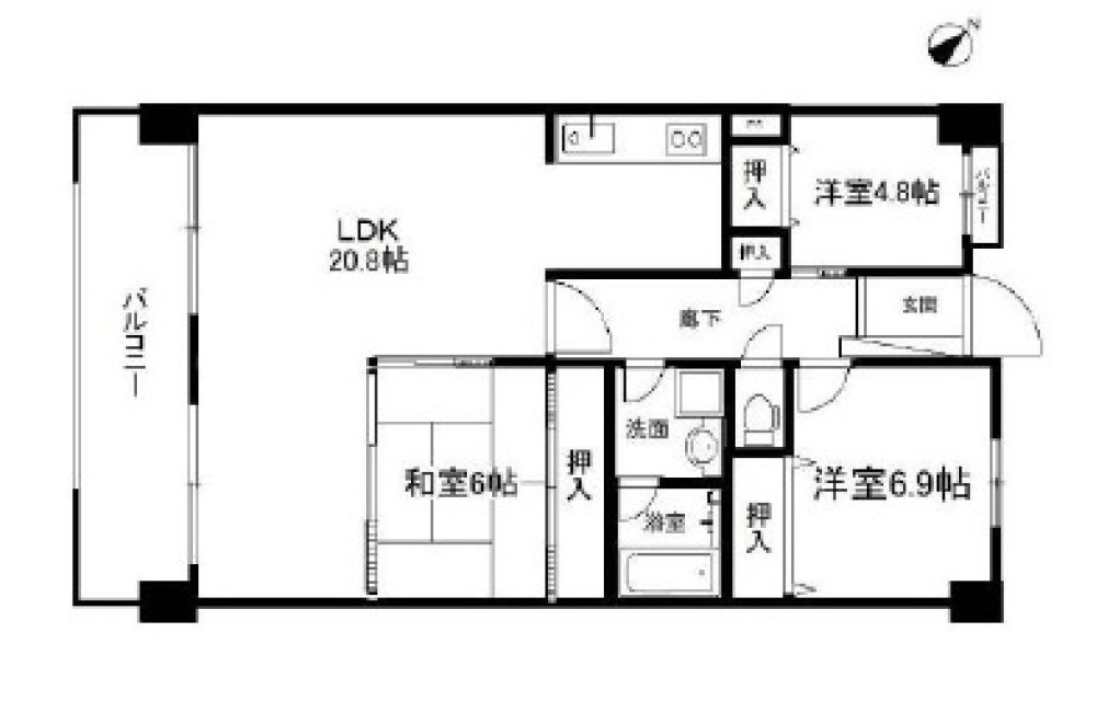 ライフヒルズ笹根Ⅱ 画像1