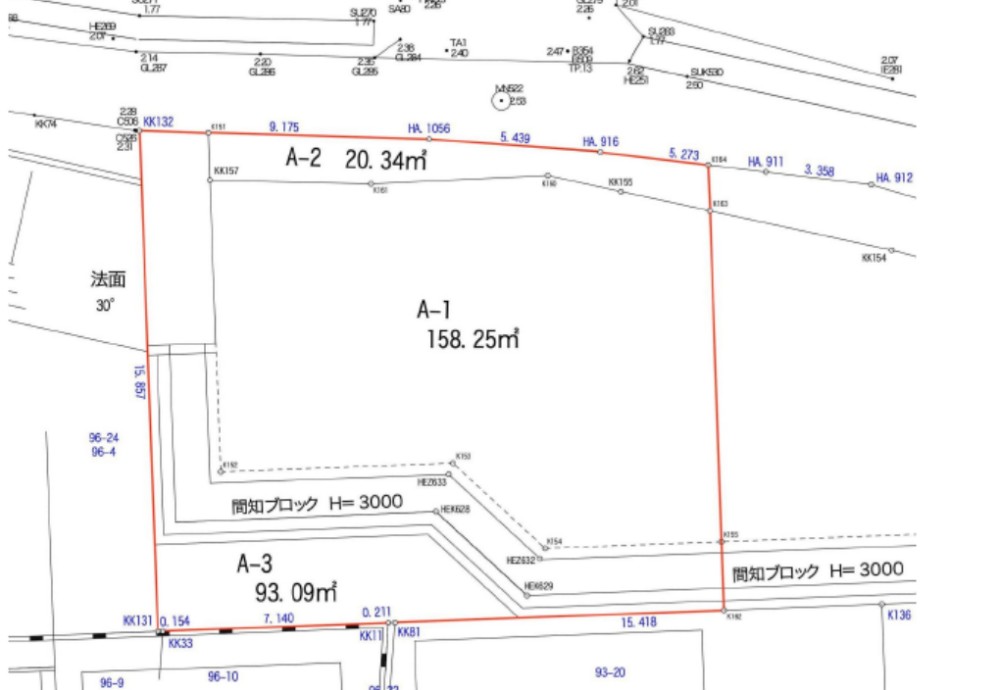 豊橋市花田町　全2区画　A区画 画像1
