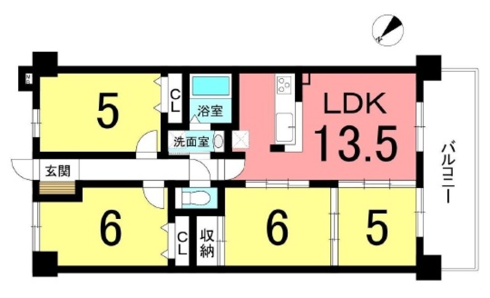 宝マンション太田川 画像1