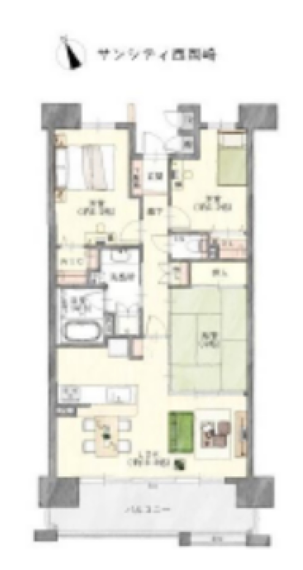 サンシティ西岡崎 画像1