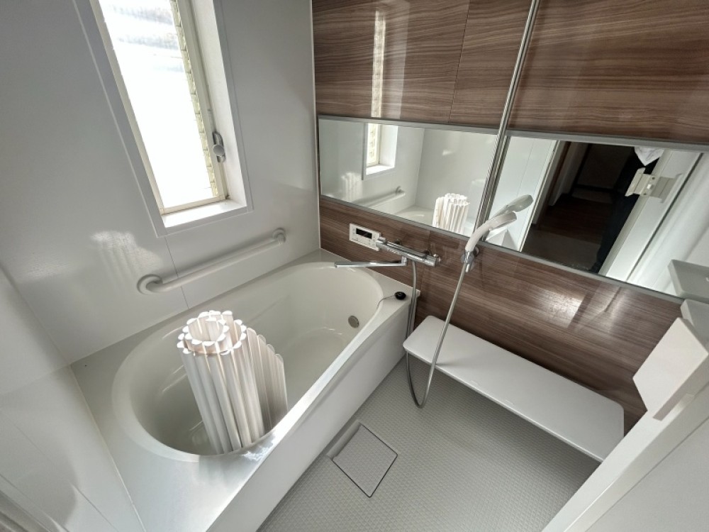 浴室暖房、乾燥機付きのバスルーム◎