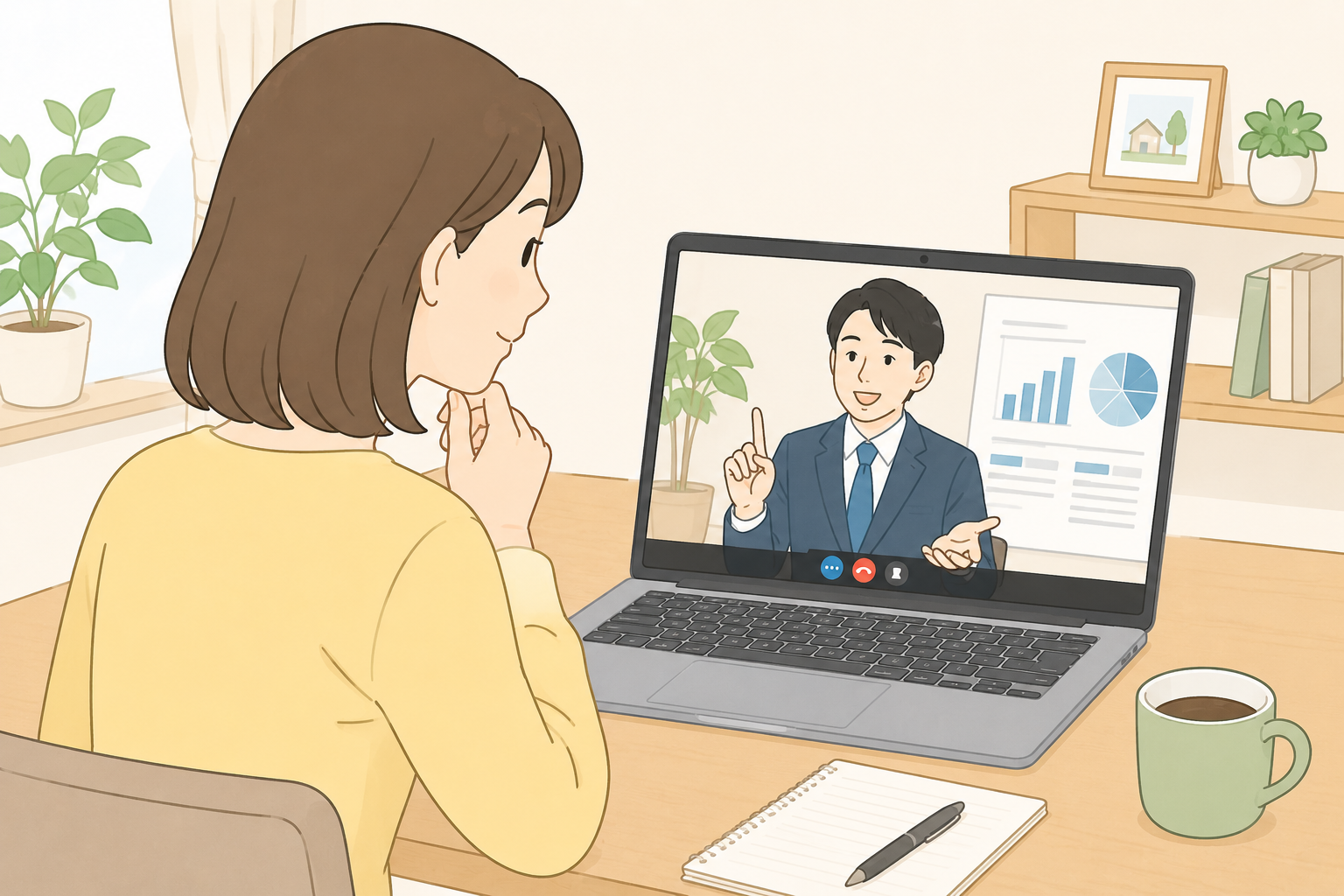 オンライン相談が初めての方でも安心