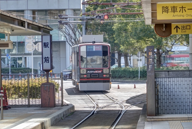 路面電車の画像"